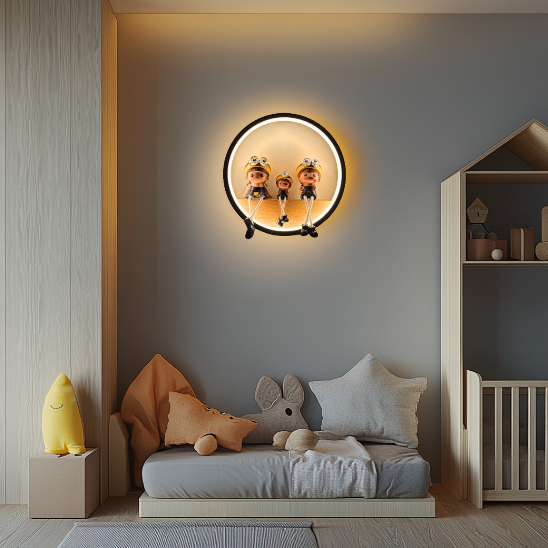 Minion Family Wall Lamp